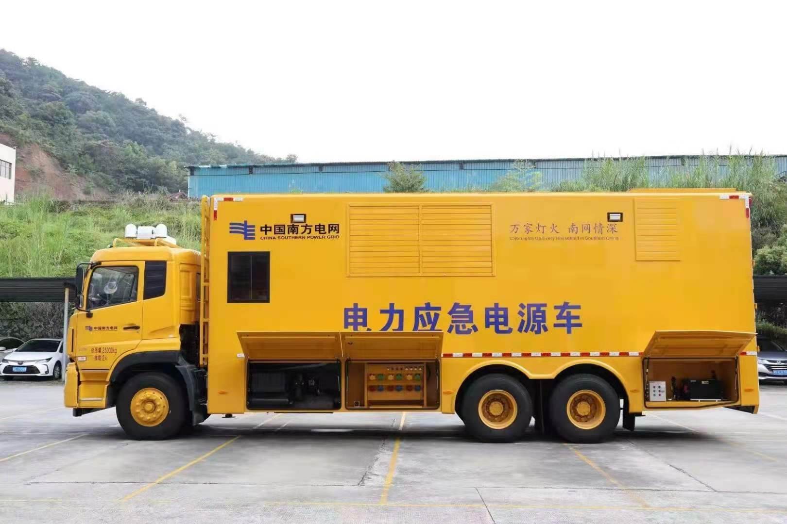 凯里安康大型柴油发电机发电车UPS电源出租租赁
